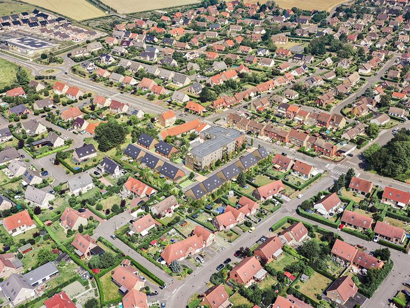 Espaces commerciaux à vendre à Téteghem - Vue aérienne