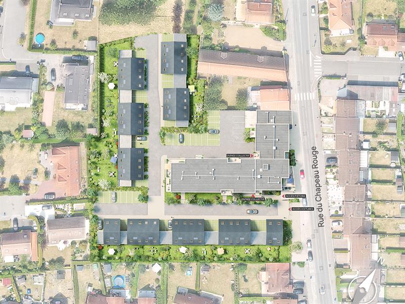 Maisons à vendre à Téteghem - Vue aérienne